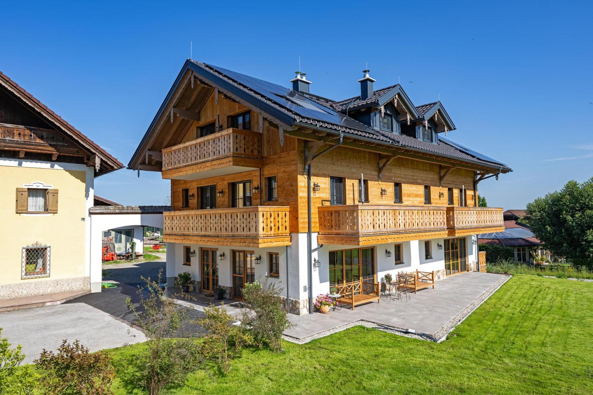 Obereggut Daire Hof bei Salzburg Dış mekan fotoğraf
